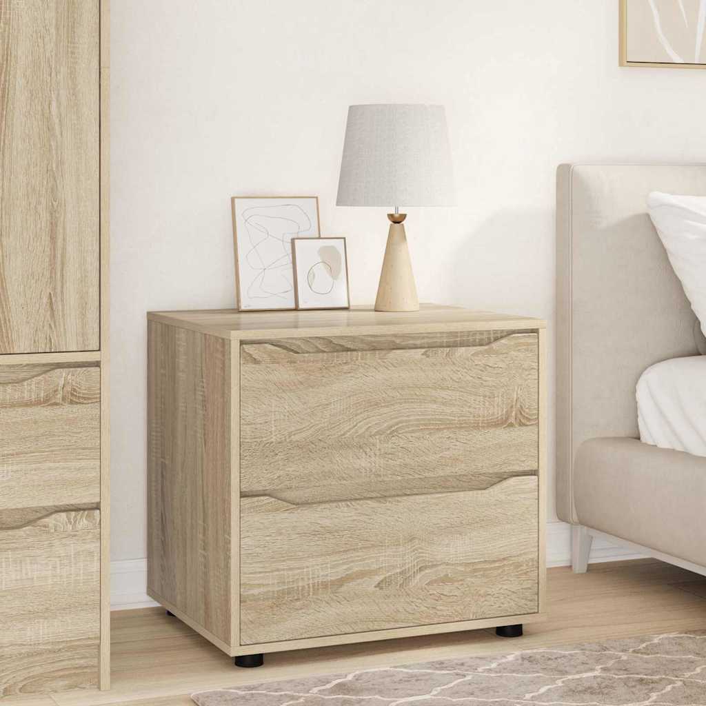 vidaXL Dulap de depozitare Stejar Sonoma 60 x 48 x 57 cm Lemn compozit