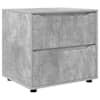 vidaXL Hoiukapp 60 x 48 x 57 cm Tehispuit Betoonhall