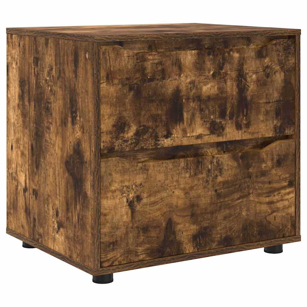 Thumbnail - vidaXL Aufbewahrungsschrank Geräucherte Eiche 60 x 48 x 57 cm