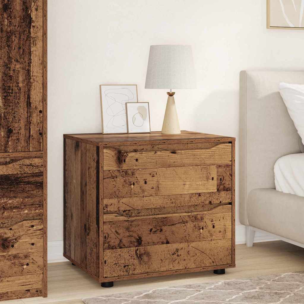 vidaXL Dulap de depozitare Lemn Vechi 60 x 48 x 57 cm Lemn compozit