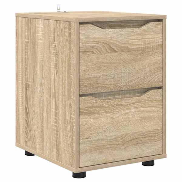vidaXL Hoiukapp 40 x 48 x 57 cm Tehispuit Sonoma tamm