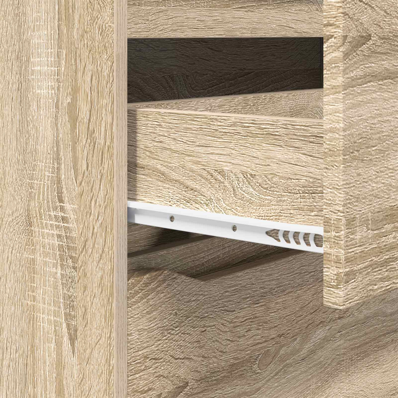 Säilytyskaappi Sonoman tammi 80 x 31 x 81 cm Tekninen puu - Image 11