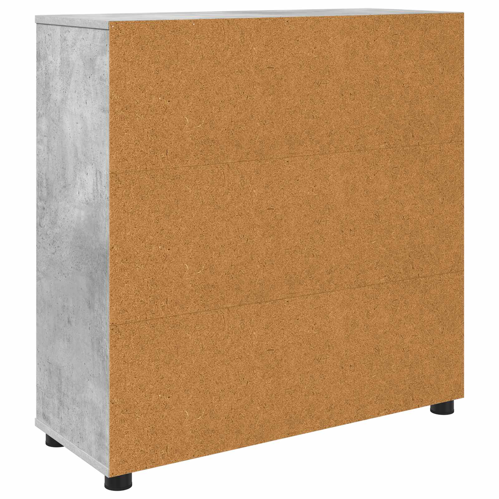 Säilytyskaappi Betoni Harmaa 80 x 31 x 81 cm Tekninen puu - Image 10