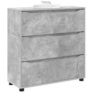 Úložná skříňka Betonově šedá 80 x 31 x 81 cm kompozitní dřevo - obrázek 3