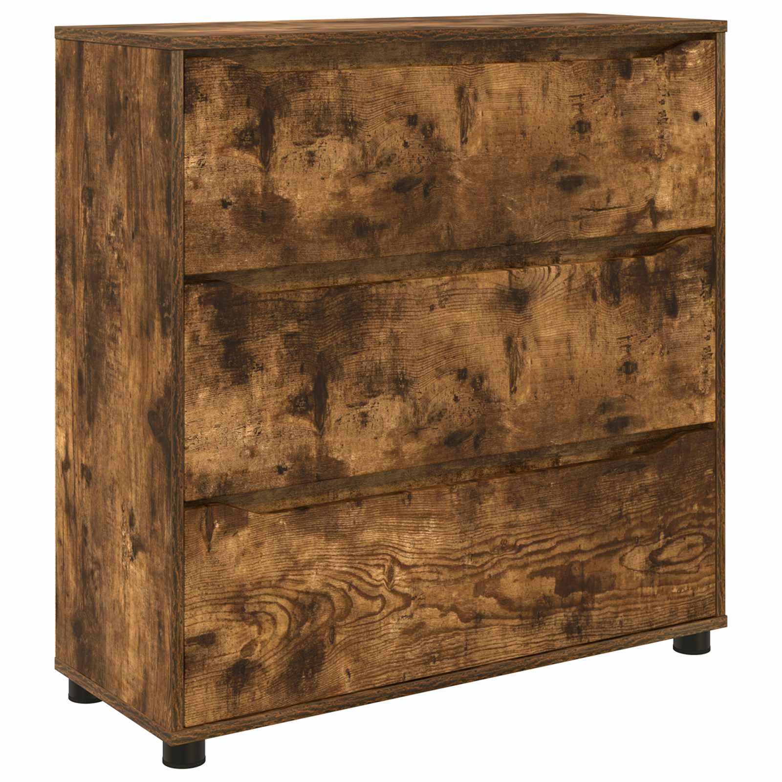 Säilytyskaappi Savupähkinä 80 x 31 x 81 cm Tekninen puu - Image 2