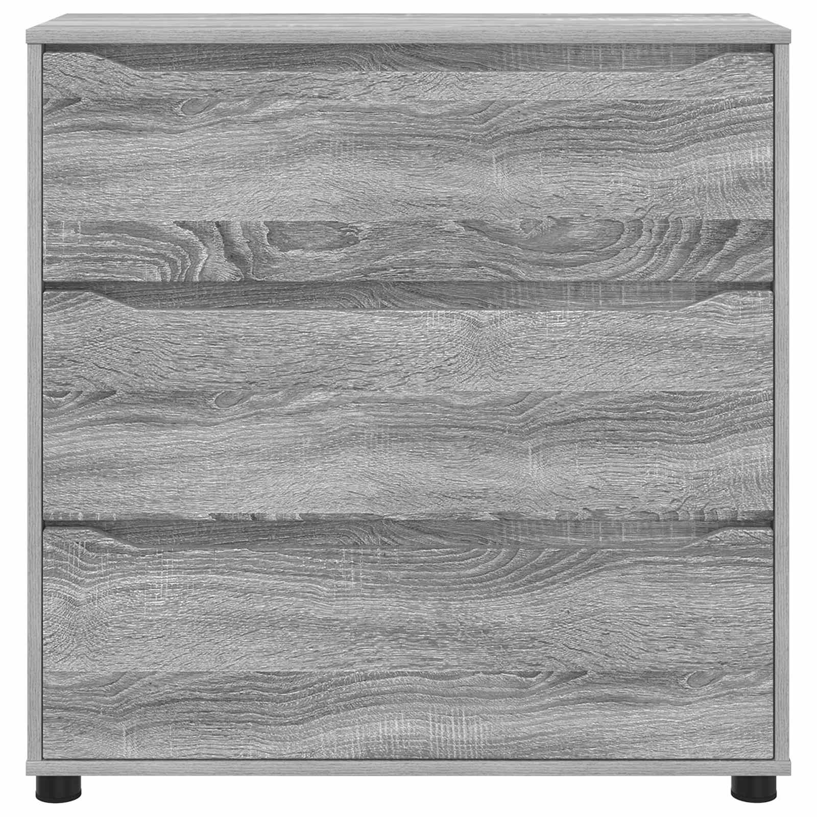 Säilytyskaappi Harmaa Sonoma 80 x 31 x 81 cm Tekninen puu - Image 8