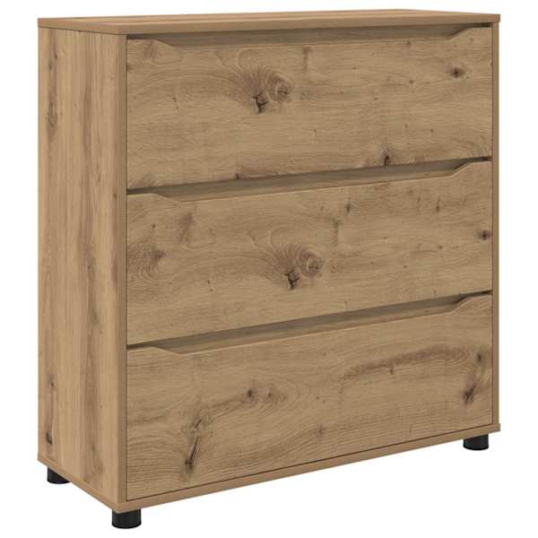 vidaXL Hoiukapp 80 x 31 x 81 cm Tehispuit K&auml;sit&ouml;&ouml;puu