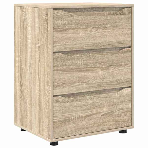 vidaXL Hoiukapp 60 x 48 x 81 cm Tehispuit Sonoma tamm