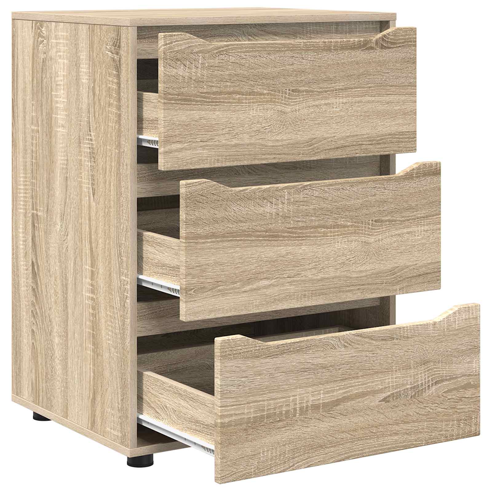 Aufbewahrungsschrank 60 x 48 x 81 cm Holzwerkstoff Sonoma-Eiche – Ansicht 7