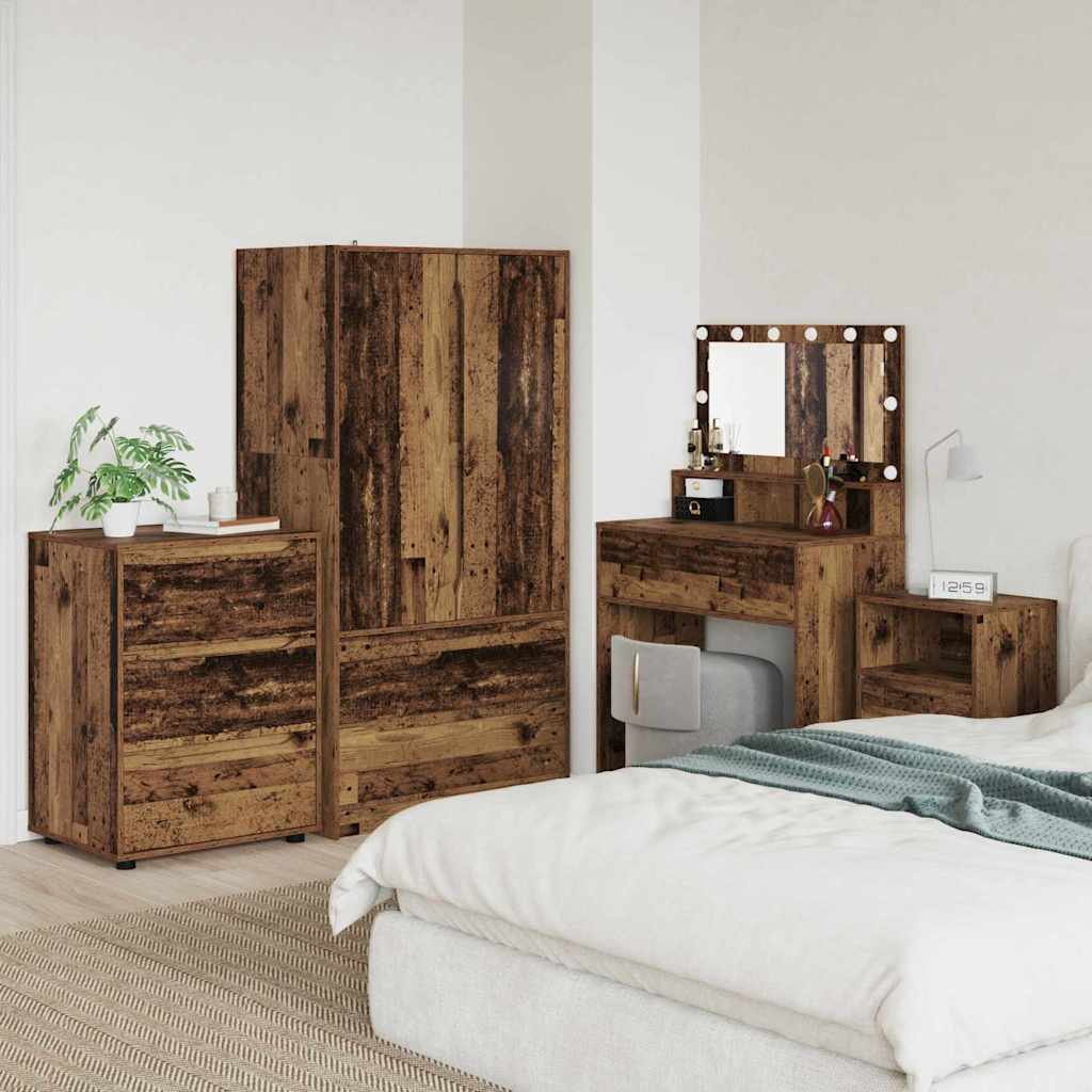 vidaXL Dulap de depozitare Lemn Vechi 60 x 48 x 81 cm Lemn compozit