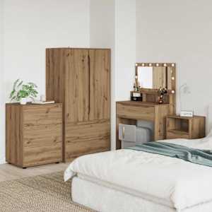 Omarica za shranjevanje Umetni hrast 60 x 48 x 81 cm