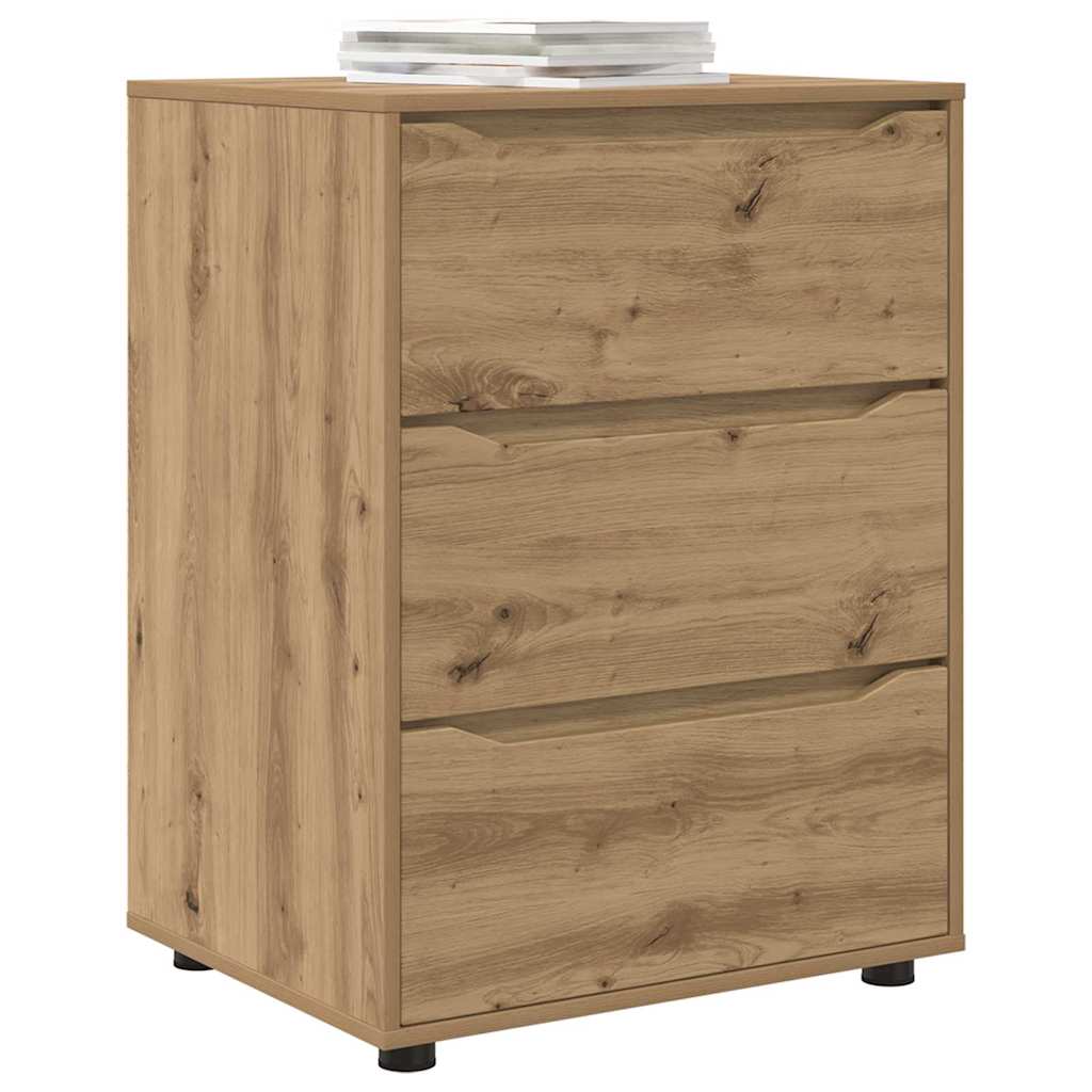 Thumbnail - vidaXL Aufbewahrungsschrank Artisan-Eiche 60 x 48 x 81 cm