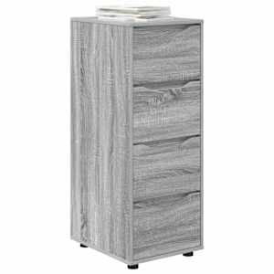 Úložná skříňka Šedá Sonoma 40 x 48 x 105 cm kompozitní dřevo - obrázek 3