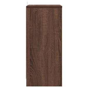 Noční stolky 2 pcs Hnědý dub 40 x 30 x 467 cm kompozitní dřevo - obrázek 7