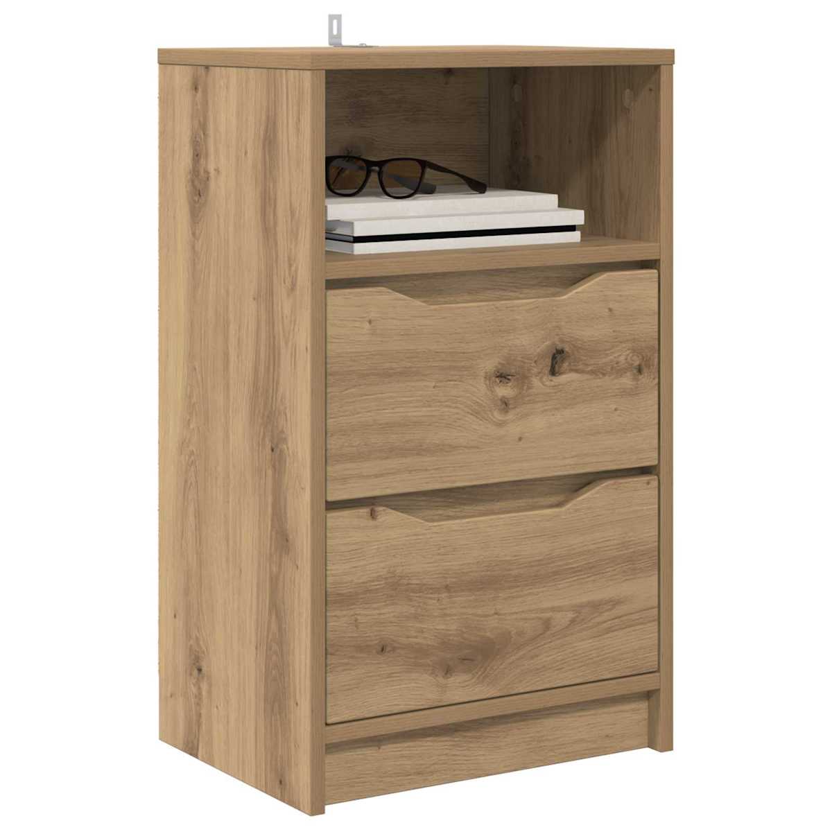 Sengeborde 40 x 30 x 67 cm Konstrueret træ - Billede 3