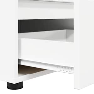 Televizní skříň Bílá 100 x 48 x 43 cm kompozitní dřevo - obrázek 9