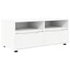 vidaXL Telerikapp 100 x 48 x 43 cm Valge Tehispuit