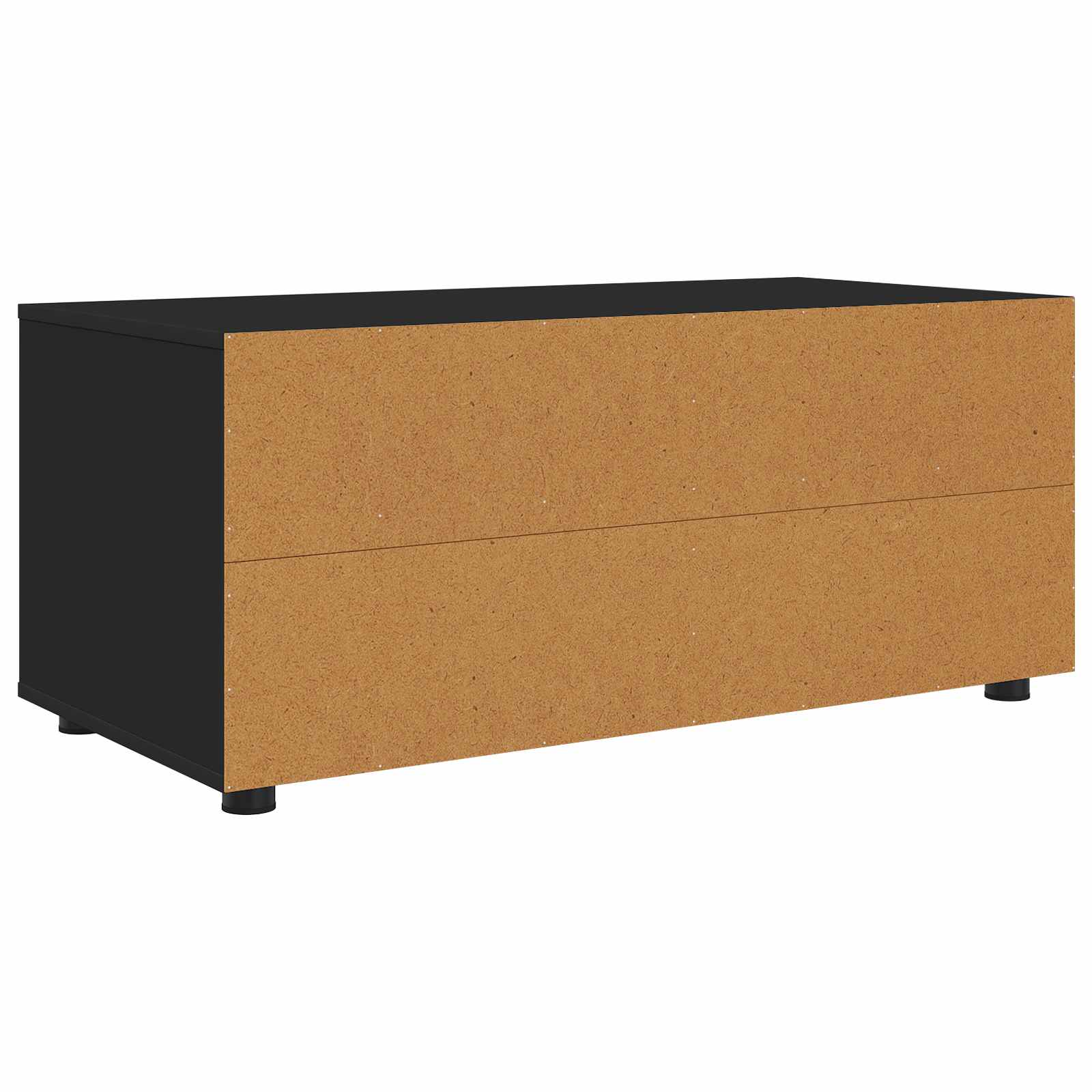 TV-kaappi laatikon kanssa Musta 100 x 48 x 43 cm Tekninen puu - Image 8