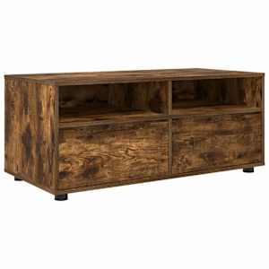 Televizní skříň Kouřový dub 100 x 48 x 43 cm kompozitní dřevo - obrázek 2