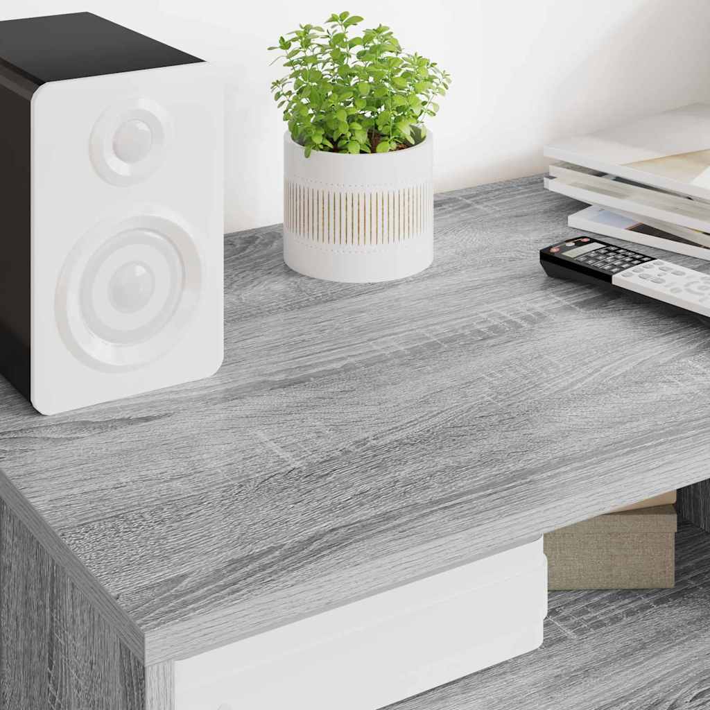 Ντουλάπι TV Γκρίζο Σονομα 100 x 48 x 43 εκ. Επεξεργασμένο ξύλο - Image 4