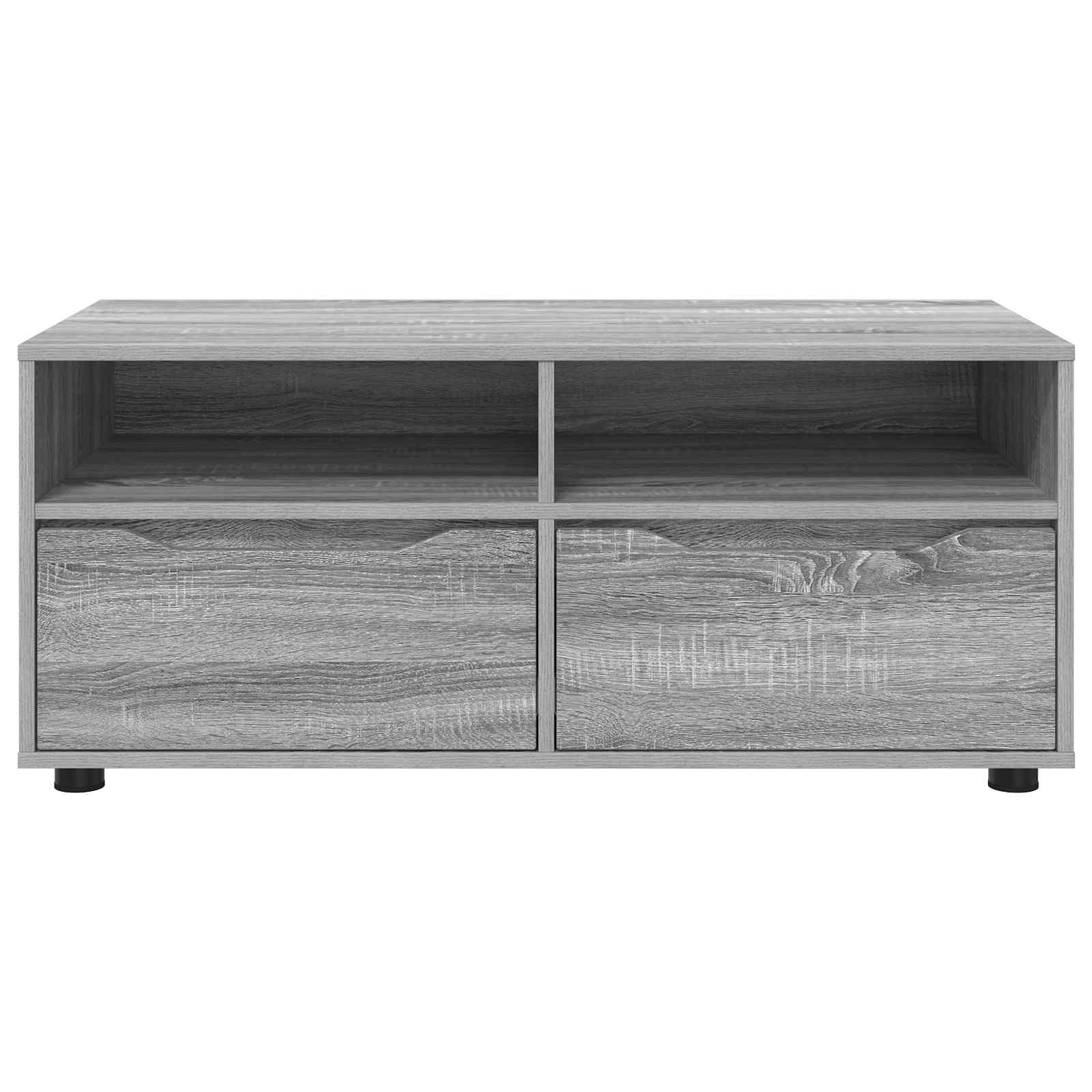 TV-kaappi Harmaa Sonoma 100 x 48 x 43 cm Tekninen puu - Image 6