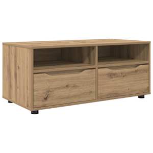 vidaXL Telerikapp 100 x 48 x 43 cm K&auml;sit&ouml;&ouml;puu Tehispuit