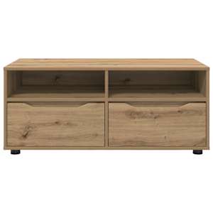 Televizní skříň 100 x 48 x 43 cm Artisanový dub - obrázek 6