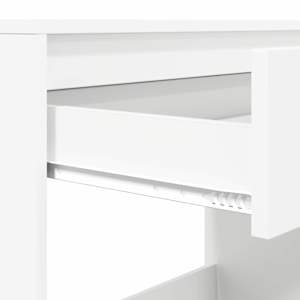 Stůl se zásuvkou Bílý 100 x 50 x 78 cm Dřevěný materiál - obrázek 9