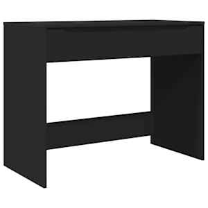 Stůl se zásuvkou Černý 100 x 50 x 78 cm Dřevěný materiál - obrázek 2