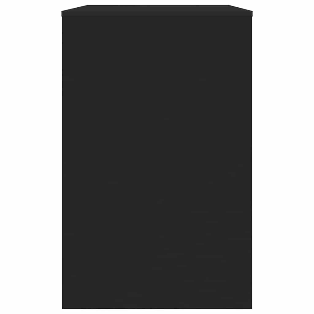 Γραφείο με συρτάρι Μαύρο 100 x 50 x 78 εκ Επεξεργασμένο ξύλο - Image 7