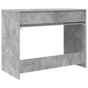 Stůl Betonově Šedá 100 x 50 x 78 cm Dřevěný materiál - obrázek 8