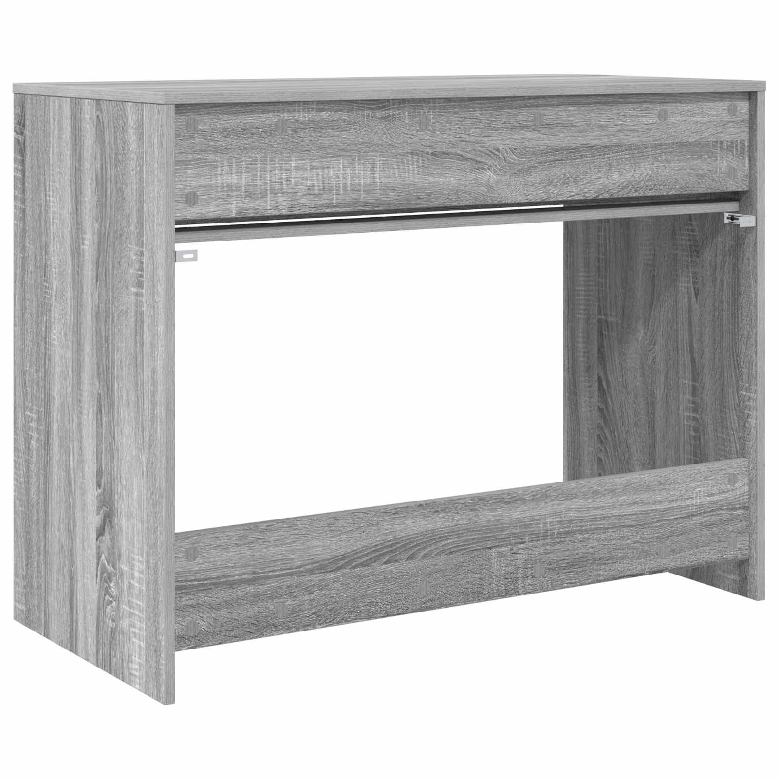 Pöytä Harmaa Sonoma 100 x 50 x 78 cm Käsitelty puu - Image 8