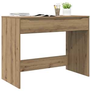 Stůl se zásuvkou Řemeslný Dub 100 x 50 x 78 cm Dřevěný materiál - obrázek 3