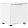 vidaXL Vannitoa kapp 40,5 x 40 x 44 cm Tehispuit Valge