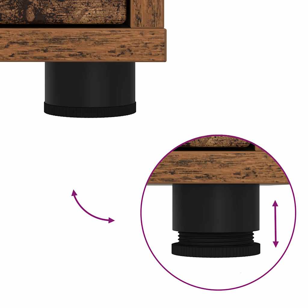 Kopalniška omarica Star les 40,5 x 40 x 44 cm Konstruiran les - slika 13