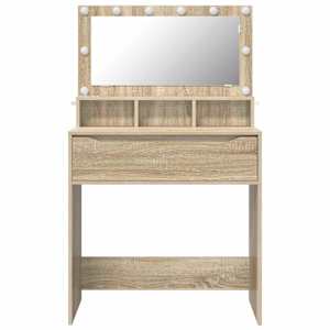 Toaletní stolky do ložnice Sonoma dub 80 x 39,6 x 135 cm - obrázek 6