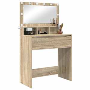 Toaletní stolky do ložnice Sonoma dub 80 x 39,6 x 135 cm - obrázek 3