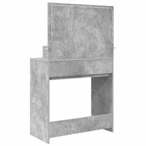 Toaletní stolky do ložnice Betonově šedá 80 x 39,6 x 135 cm - obrázek 8