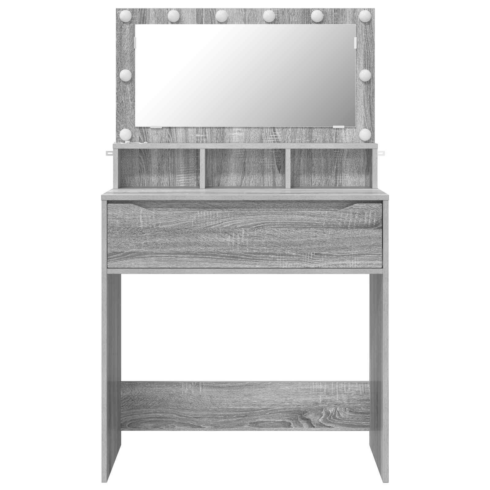 Magamistoa meikimislaudade Hall Sonoma 80 x 39,6 x 135 cm 6 Kõik vajalik sinu aeda ja koju! Magamistoa meikimislaudade Hall Sonoma 80 x 39,6 x 135 cm - Image 6