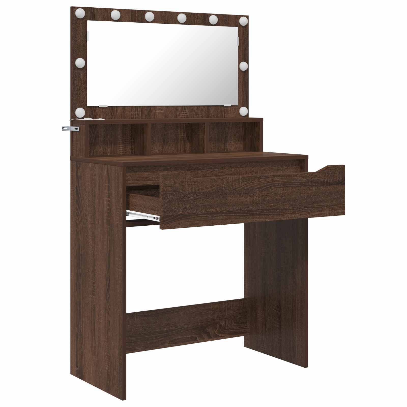 Schlafzimmer-Frisiertische Braun Eichen-Optik Holzwerkstoff – Ansicht 5