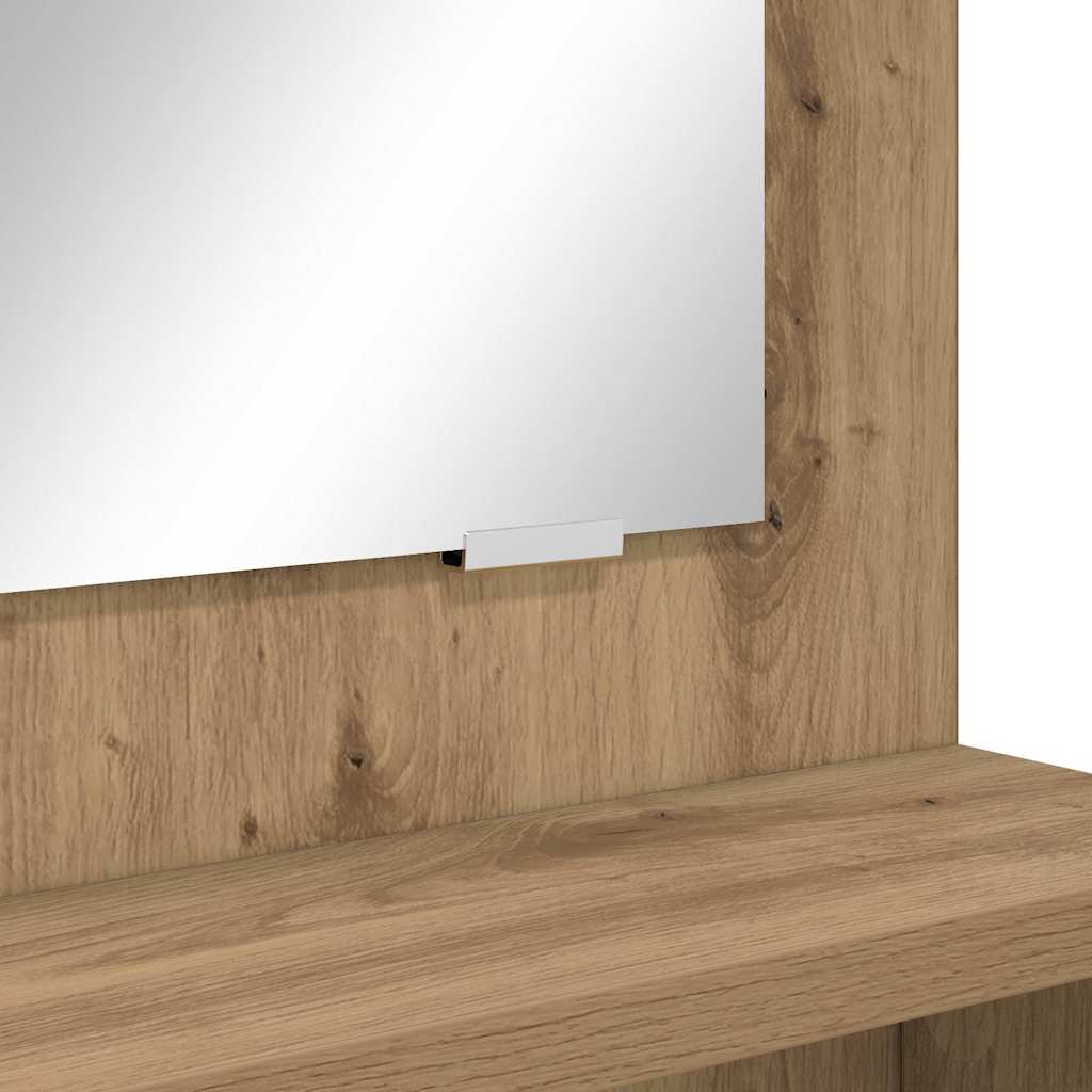 Τραπέζια Ντυσίματος Κρεβατοκάμαρας με συρτάρι Artisan Oak - Image 11