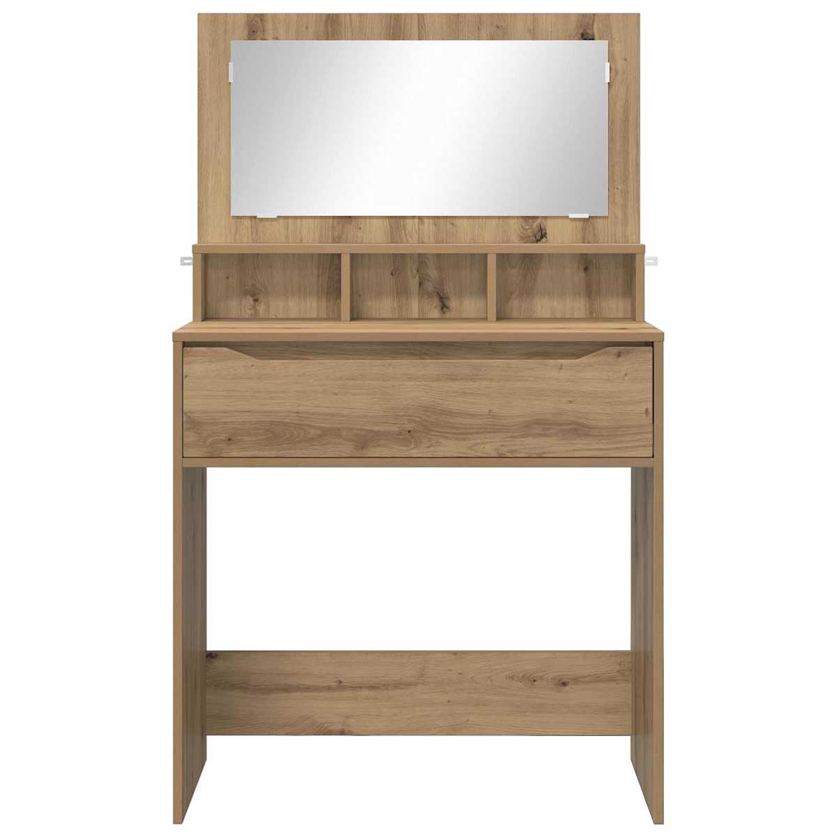 Soveværelsessminkeborde 80 x 39,6 x 135 cm - Billede 6