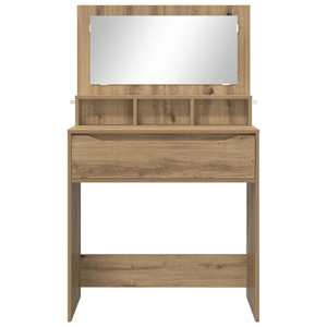 Toaletní stolky do ložnice Artisanový dub 80 x 39,6 x 135 cm - obrázek 6