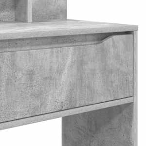 Toaletní stolky do ložnice Betonově šedá 80 x 39,6 x 135 cm - obrázek 10