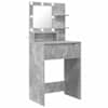 vidaXL Magamistoa meikimislaudade Betoonhall 80 x 39,6 x 135 cm