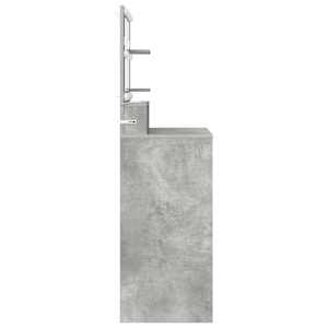 Toaletní stolky do ložnice Betonově šedá 80 x 39,6 x 135 cm - obrázek 7