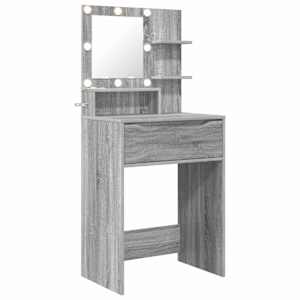vidaXL Magamistoa meikimislaudade Hall Sonoma 80 x 39,6 x 135 cm