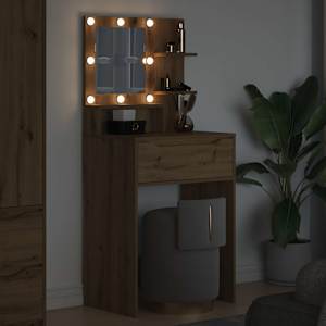 Toaletní stolky do ložnice Artisanový dub 80 x 39,6 x 135 cm - obrázek 4