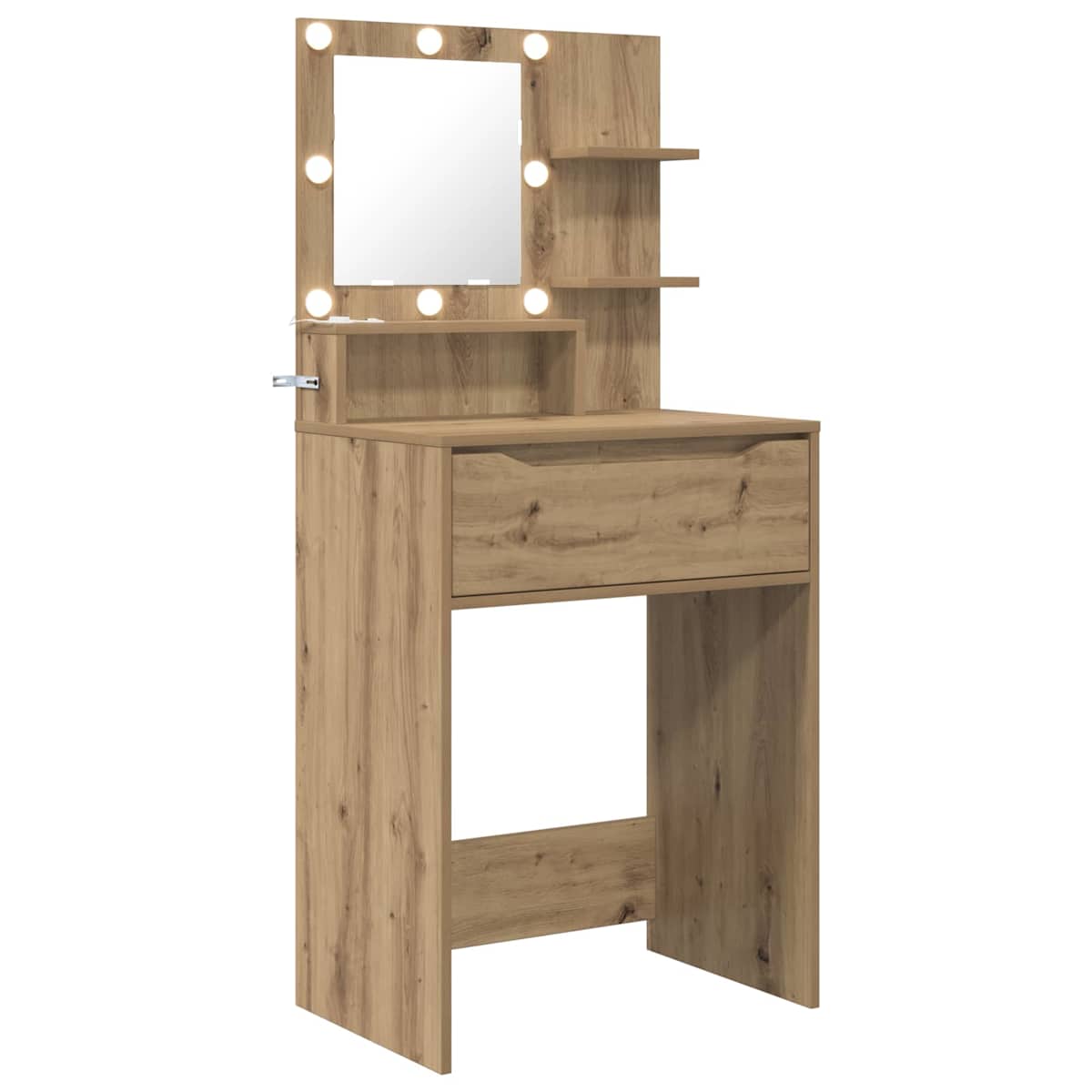 Soveværelsessminkeborde 60 x 39,5 x 135 cm - Billede 2