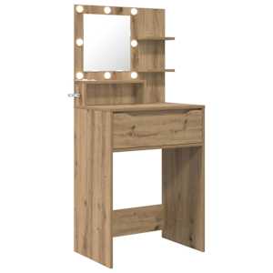 Toaletní stolky do ložnice Artisanový dub 80 x 39,6 x 135 cm - obrázek 2